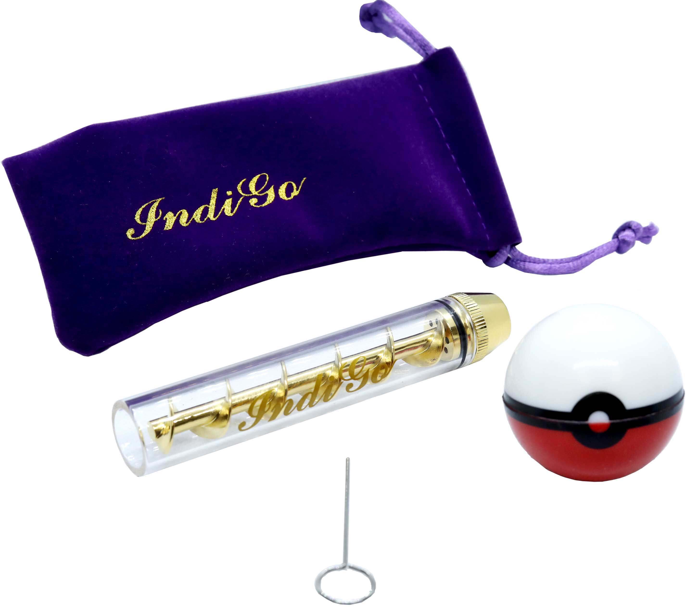 Indigo Twisty Blunt With Silicon Jar  product image